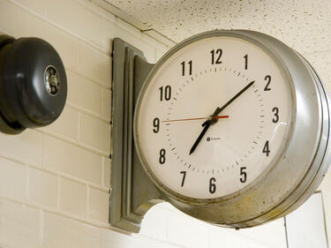 clock on the wall